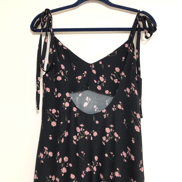 Reformation Jade Floral Open Back Dress - Picture 7 of 8